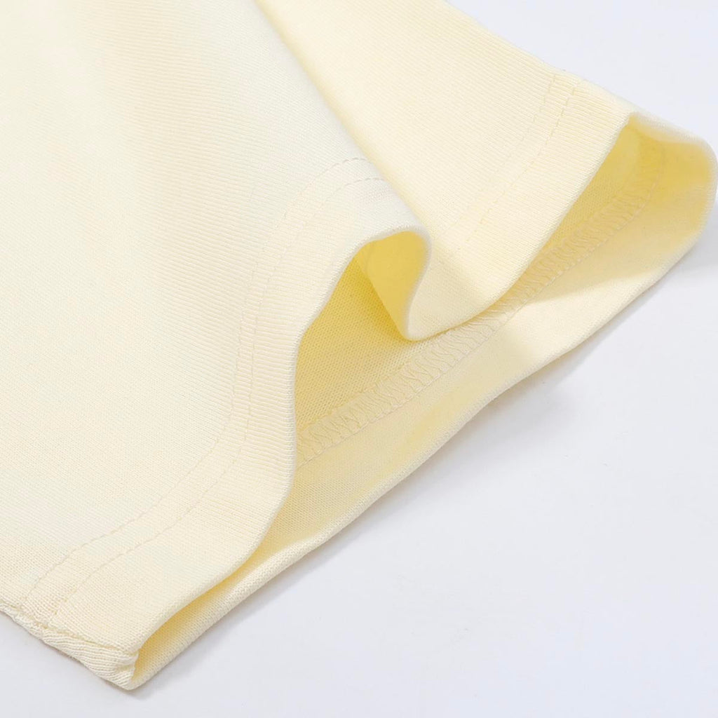 Rhude T-shirts French Cote d'Azur Printed Cotton Casual Short Sleeves Men and Women