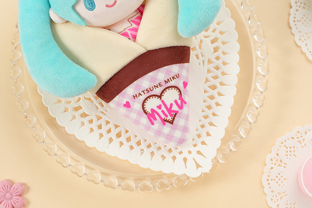 Character Vocal Series 01: Hatsune Miku Crêpe Mascot Keychain Plush - B